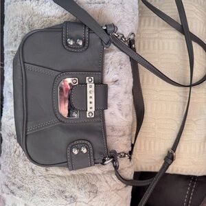 Stylish Grey Guess Crossbody Bag